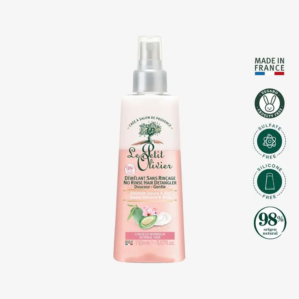 Desenredante bifásico cabello normal 150 ml. Le Petit Olivier 1