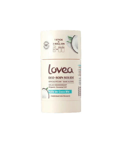 Desodorante solido con aceite de coco exótico 50 gr. LOVEA
