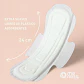 Toalla Regular Tela Suave Biodegradable 10un - Miniatura 5