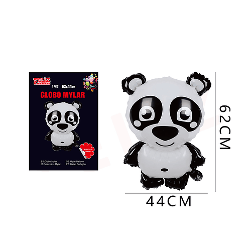 Globo de Oso Panda 44*62cm