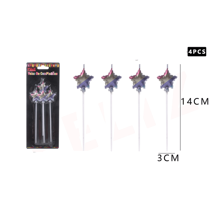 Vela de Cumpleaños de Estrella 1