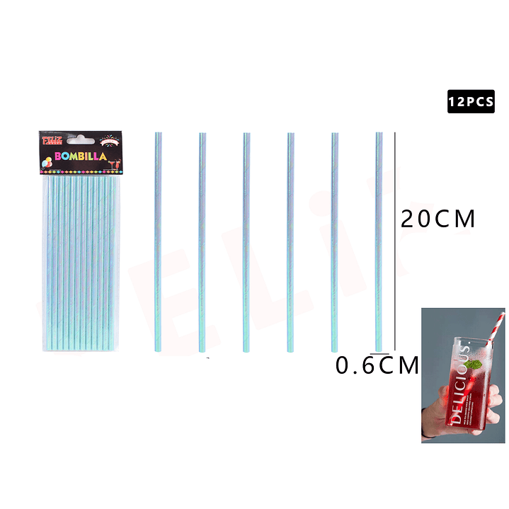 Bombillas Celeste 12pcs 1