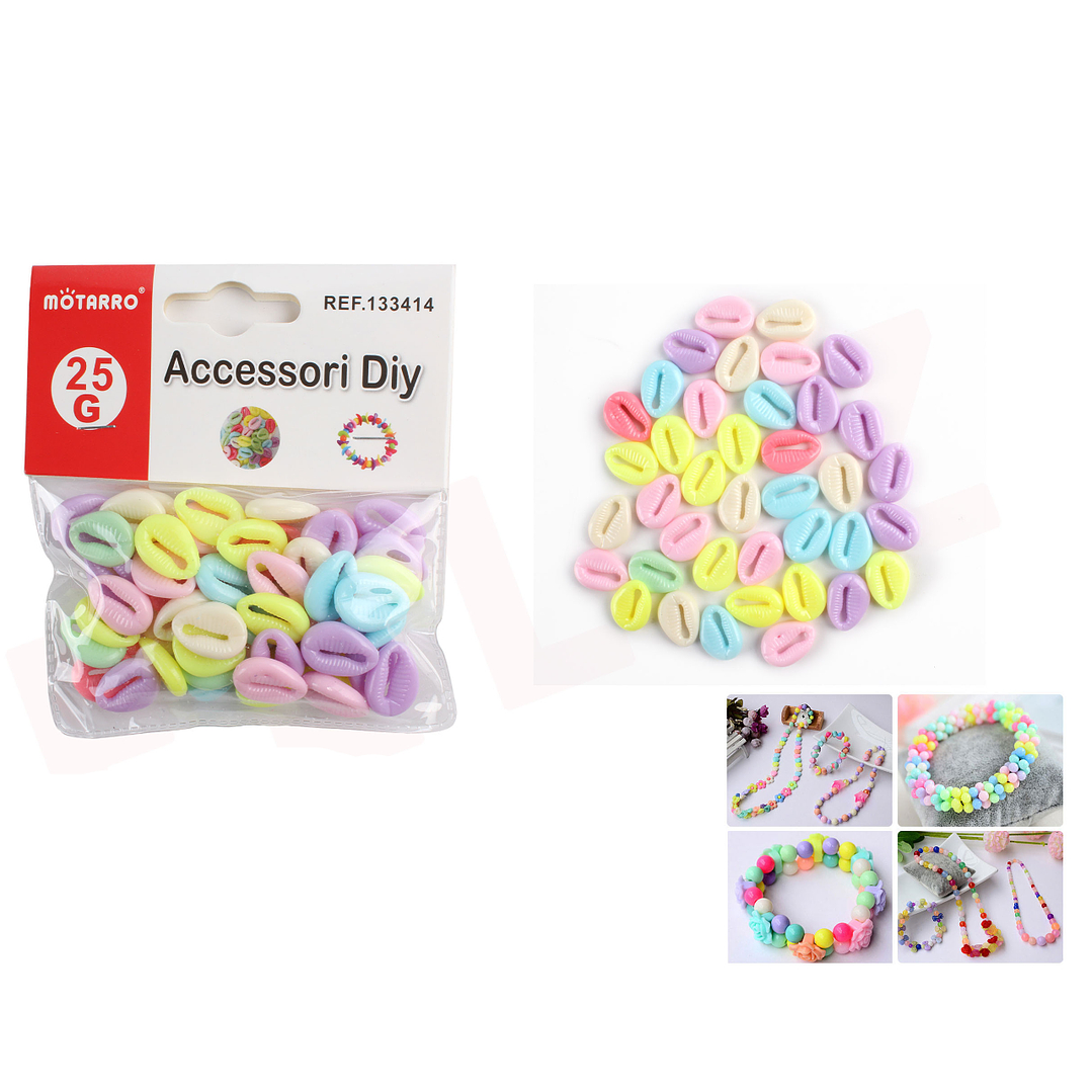 Accessorio Diy Conchitas de Colores 25G 1