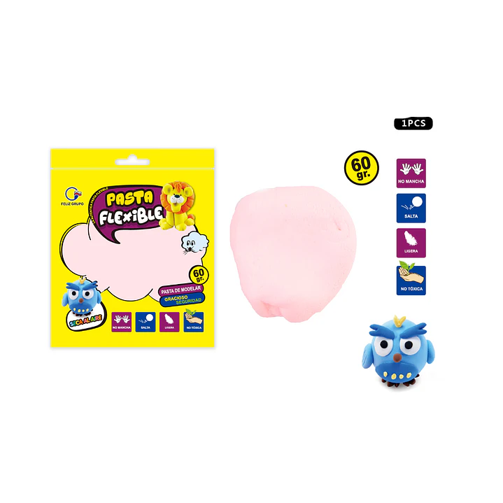 Masa Flexible Color De Piel 60G 1