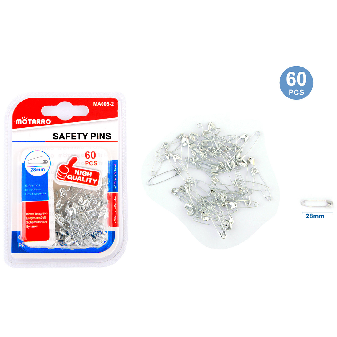 Alfiler De Gancho 60 Pcs 1