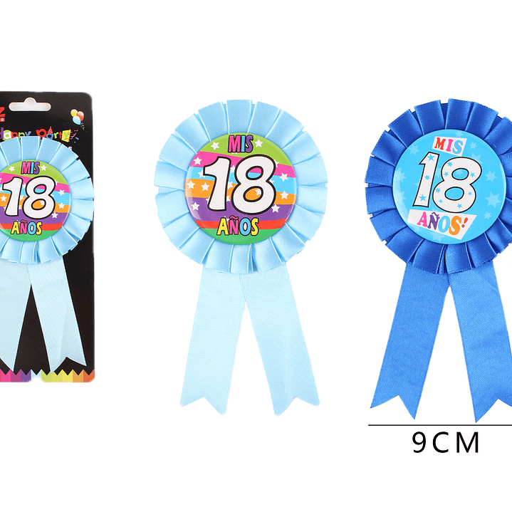 Escarapela Fiesta 18 Años 1