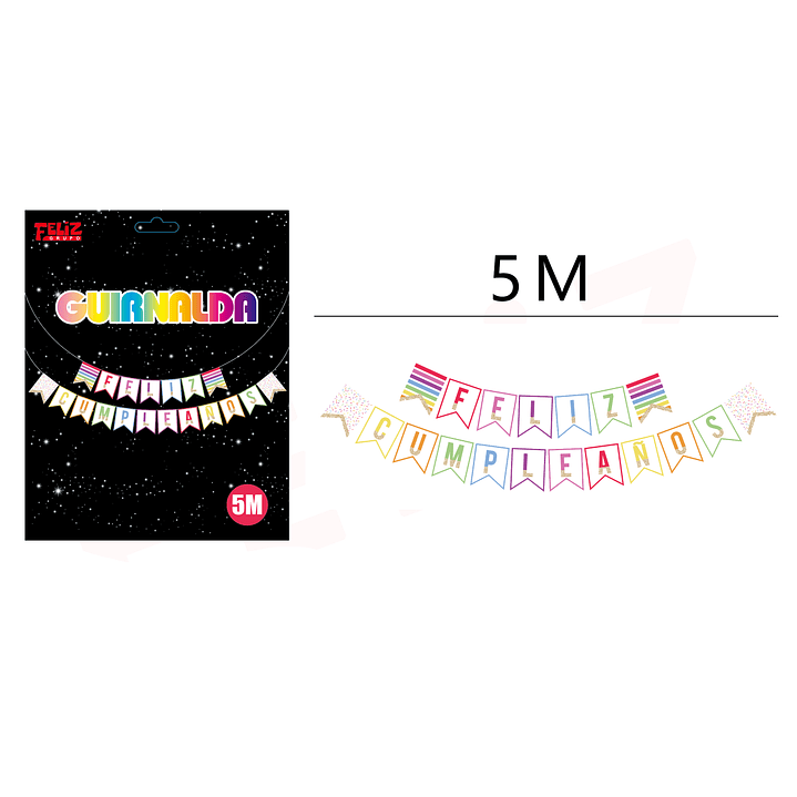 Guirnalda Feliz Cumpleaños 1