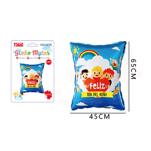 Globo Día del Niño Multicolor