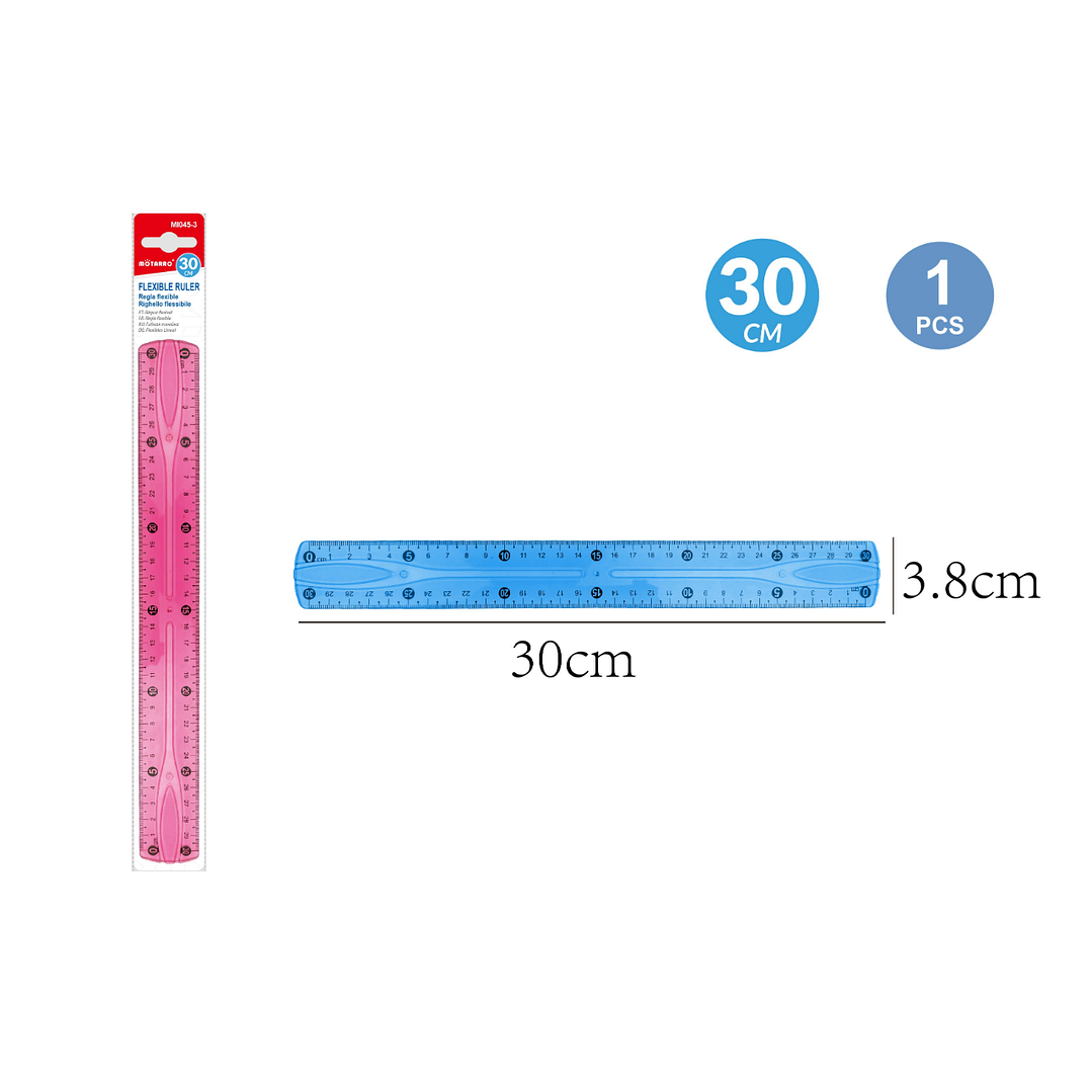Regla Flexible 30 cm 1