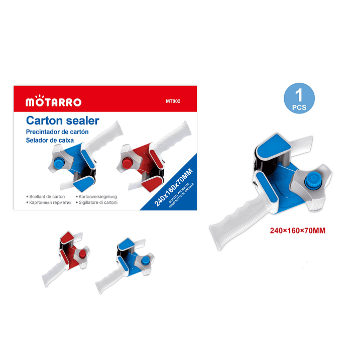 Precintador de Carton Bicolor 1 pc 1
