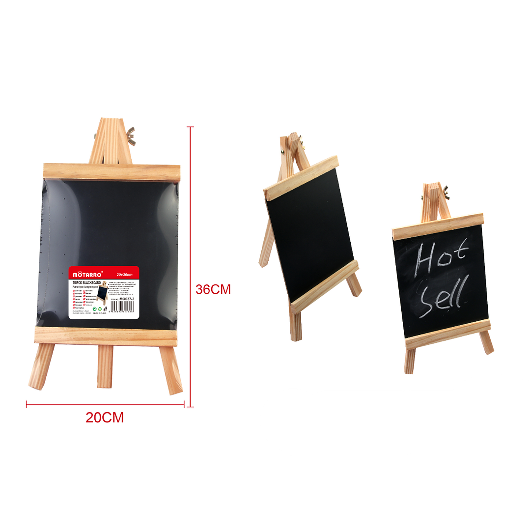 Pizarra Tripode 20X36 Cm 1
