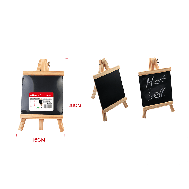 Pizarra Tripode 16x28 cm 1