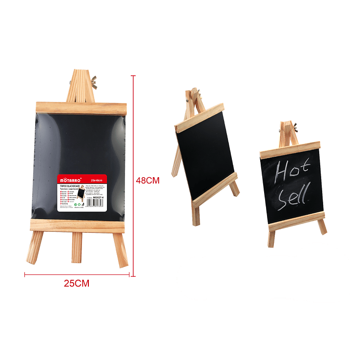 Pizarra Tripode 25x48 cm 1
