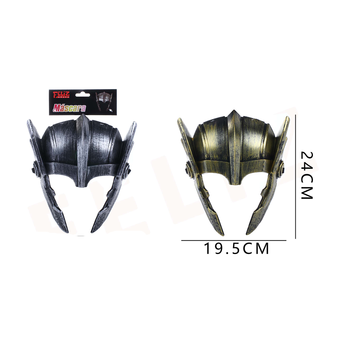 Máscara Vikinga 24x9.5Cm 1