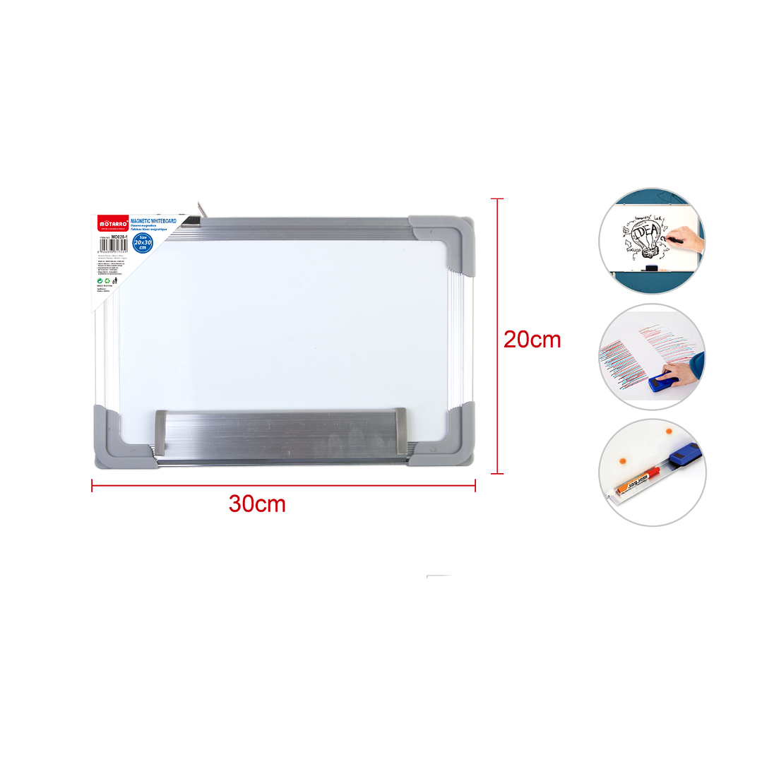 Pizarra Blanca Magnética 20x30 cm 1