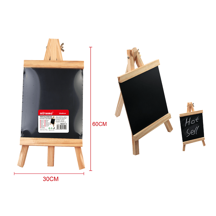 Pizarra Tripode 30x60 cm 1