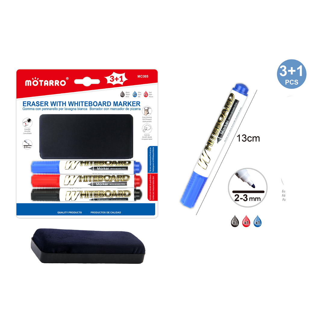 Borrador De Pizarra Y Plumones 1