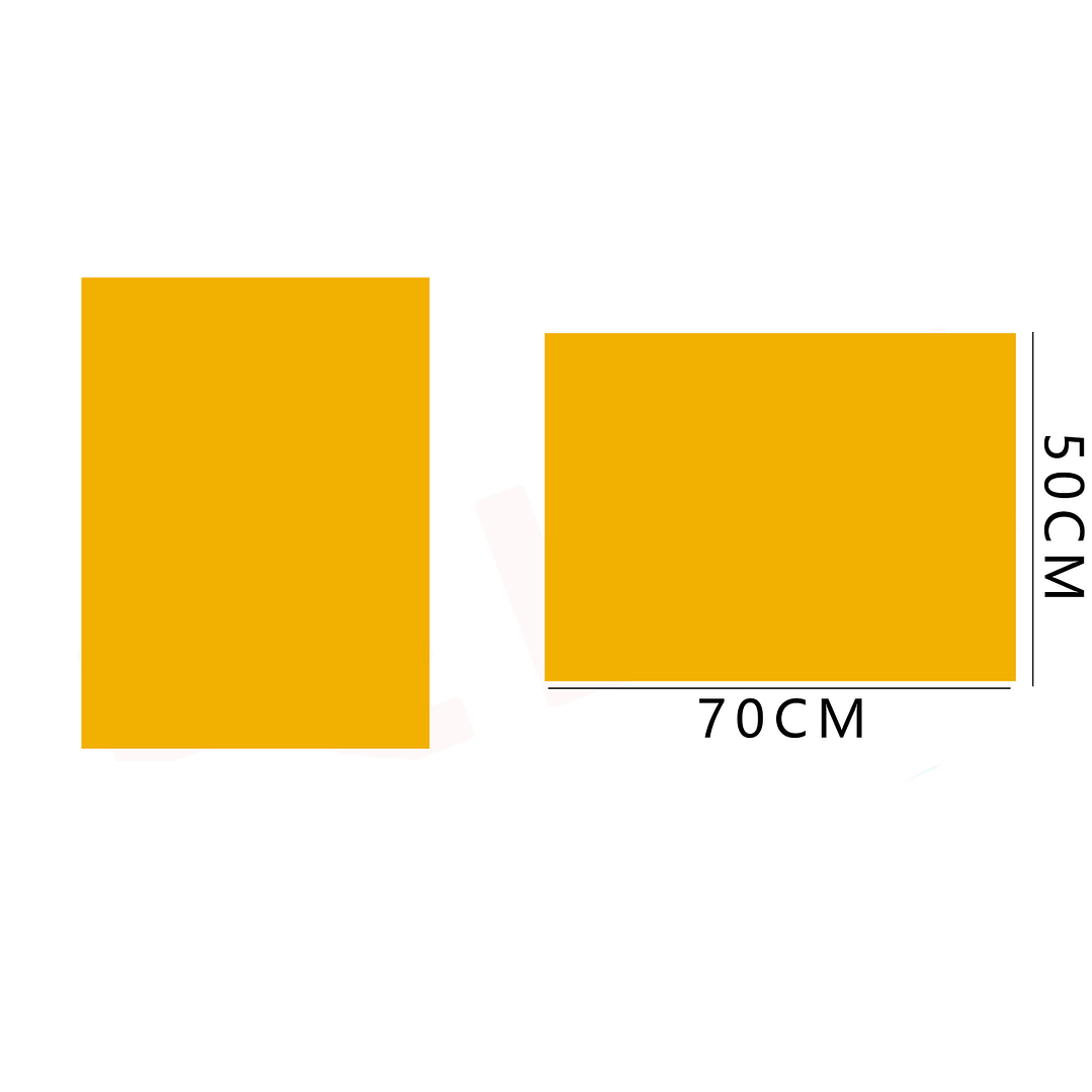 Cartulina Dorado 50x70 cm 50 pcs 1