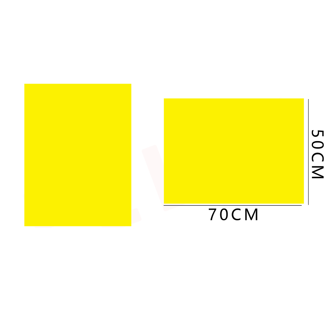Cartulina Amarillo 50x70 cm 50 pcs 1