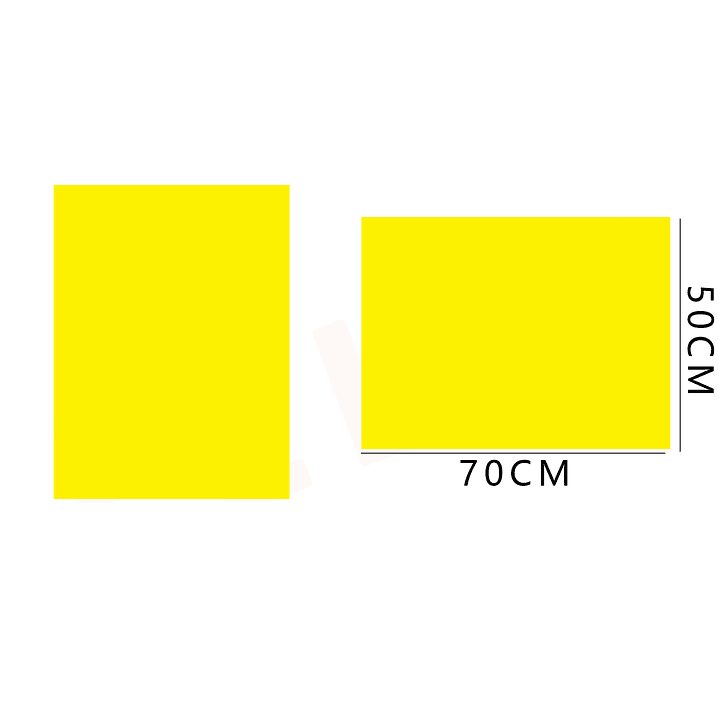 Cartulina Amarillo 50x70 cm 50 pcs 1