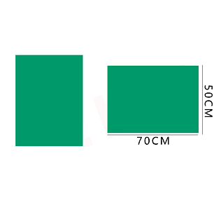 Cartulina Verde Oscuro 50X70 Cm 50 Pcs