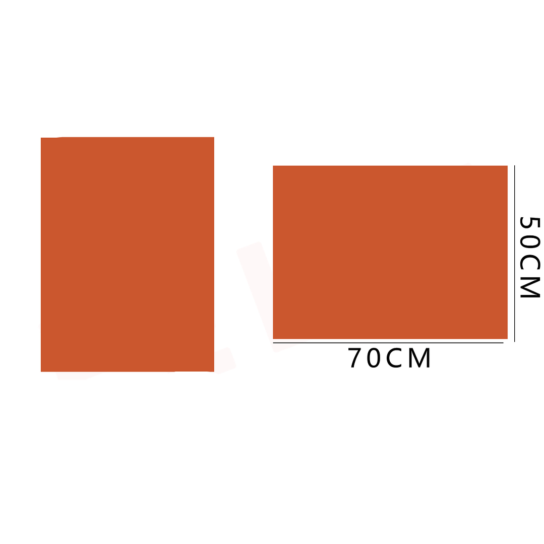 Cartulina Naranja 50x70 cm 50 pcs 1