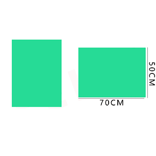 Cartulina Verde Claro 50X70 Cm 50 Pcs