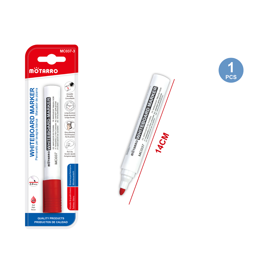 Plumon de Pizarra Rojo 1