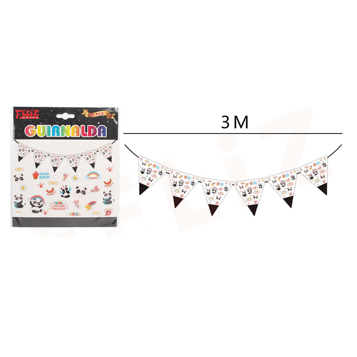 Guirnalda Panda 3M 1