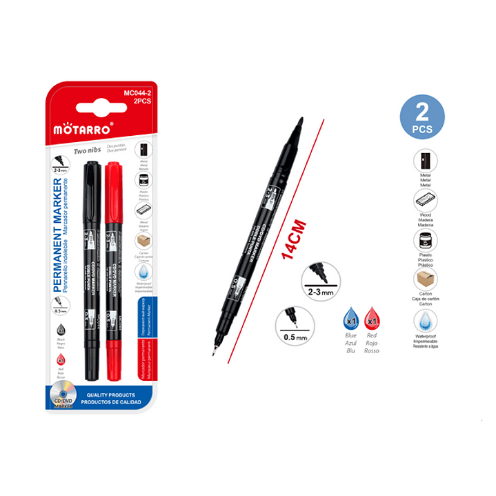 Set Plumón Permanente 1