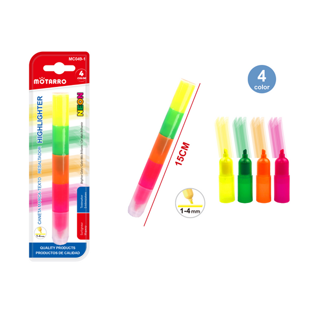 destacador 5 Colores En 1 1