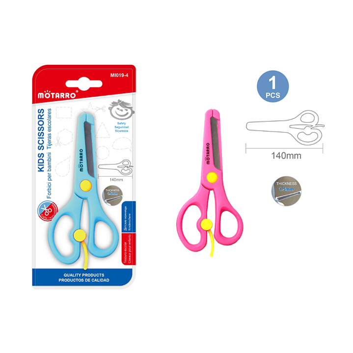 Tijeras Escolares 14 Cm 1