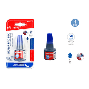 Tinta Para Tampon Azul