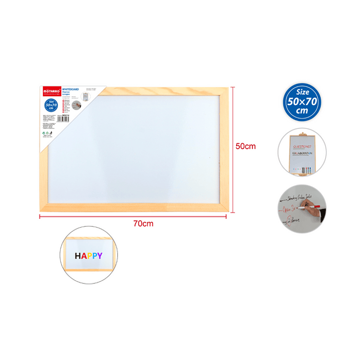 Pizarrón 70x50 cm 1