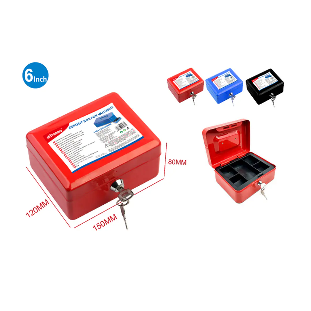 Caja Fuerte con Llaves 15 Cm 1