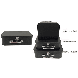 Caja De Regalo Candy Bar Negro