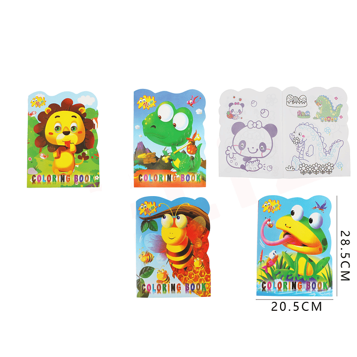 Libros para Pintar de Animales 1