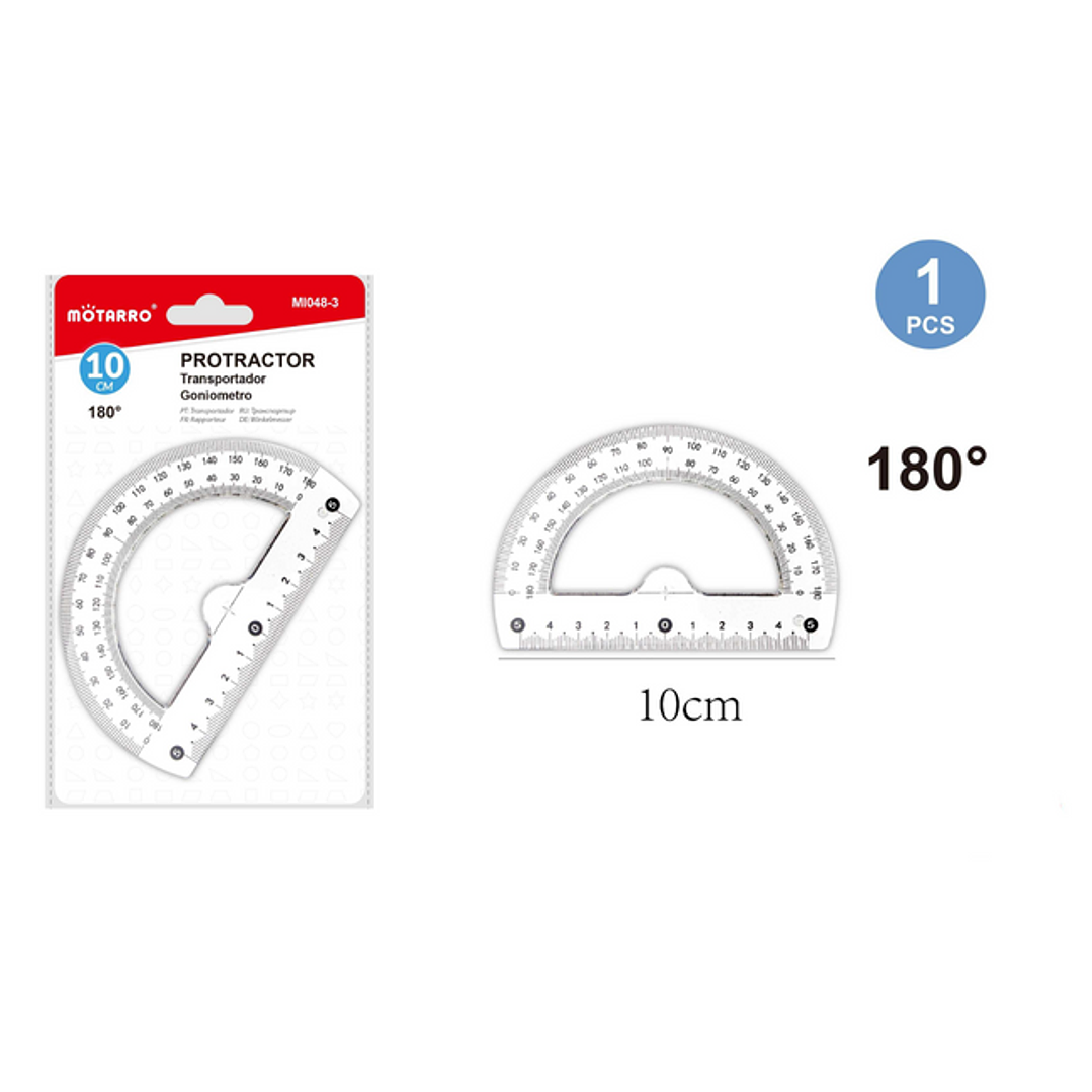 Transportador 180 grados 1