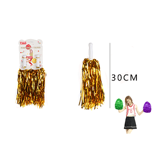 Pompón De Porristas Dorado