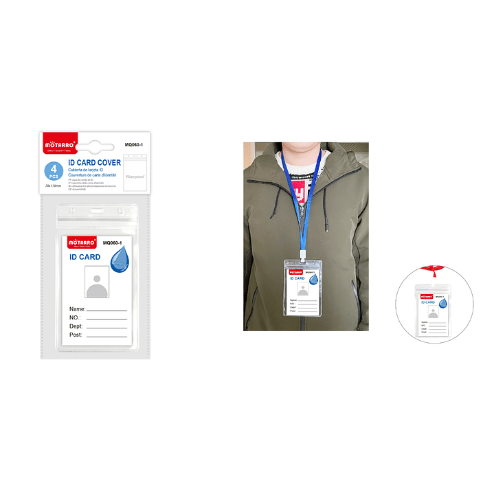 Cubierta De Tarjeta ID 1