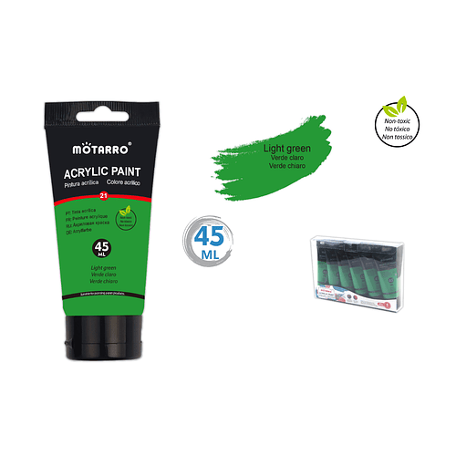 Pintura Acrílica Verde 45 ML