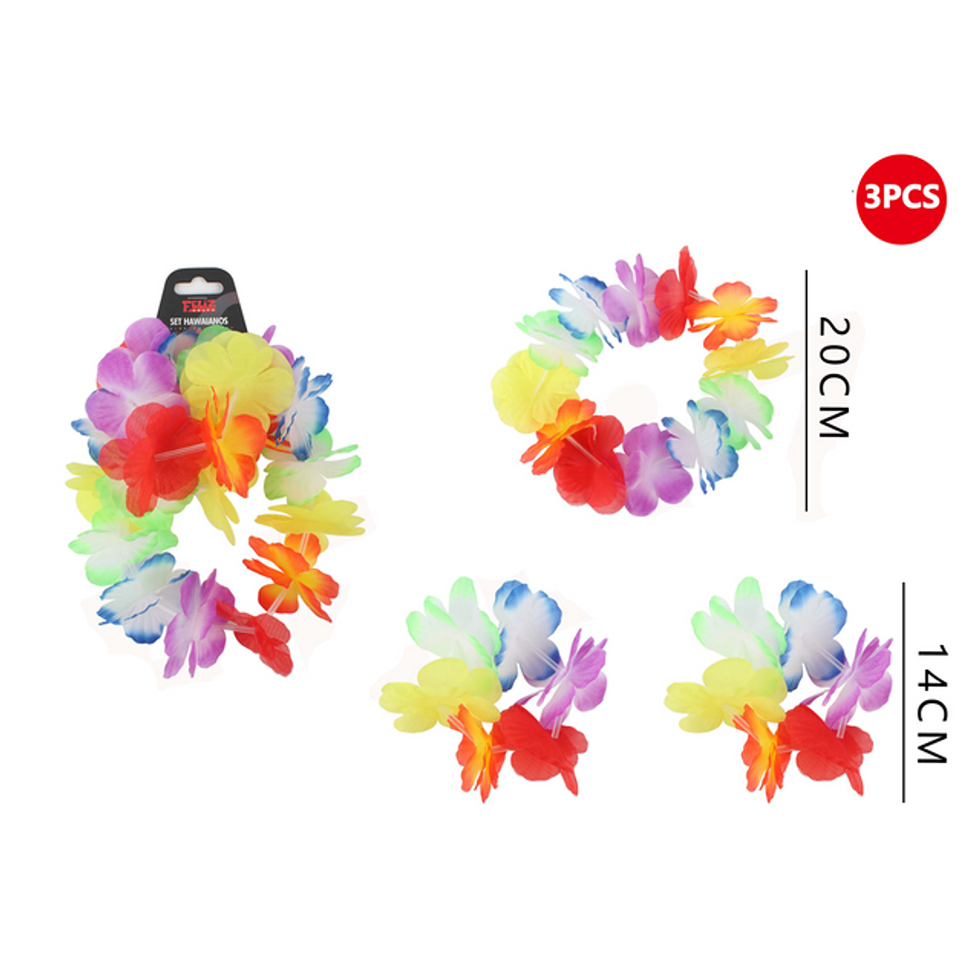 Set Hawaiano Cabeza y Manos 1
