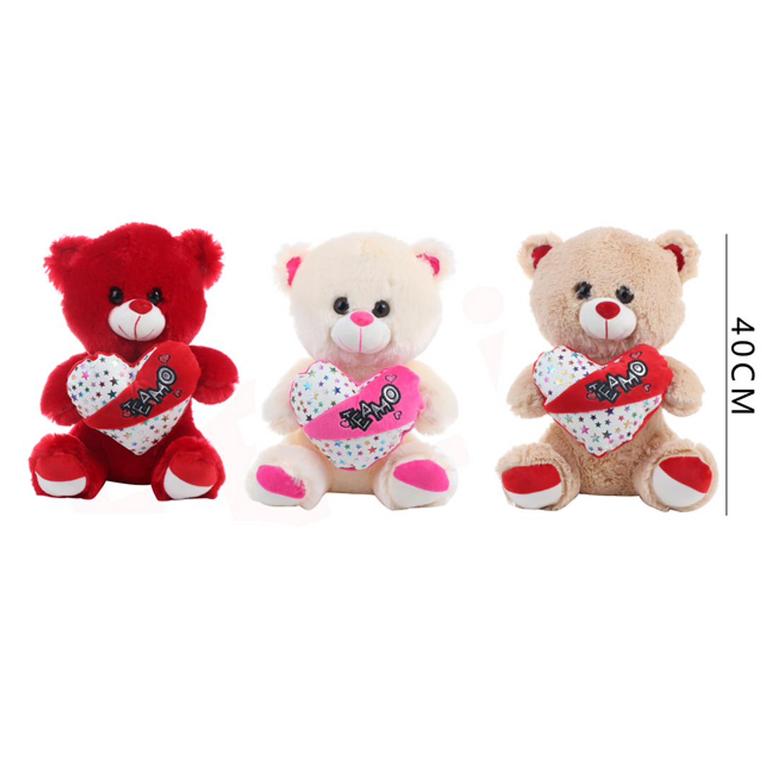 Peluche Oso con frase 40 cm 1