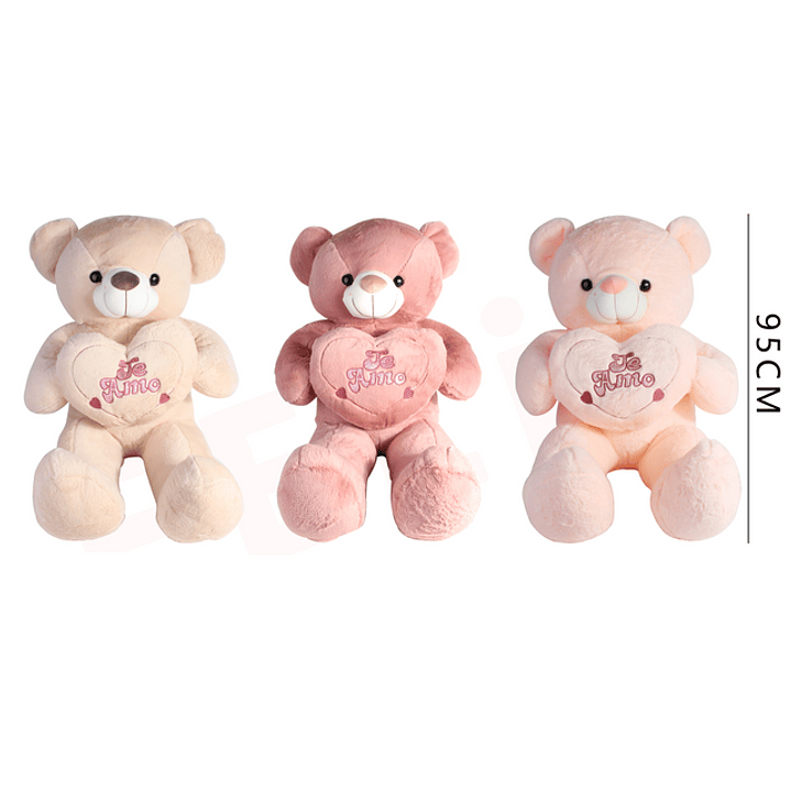 Peluche Oso con Corazón 95 cm 1
