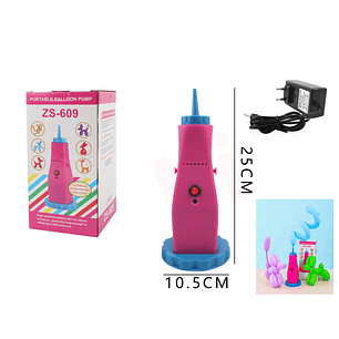 Inflador Eléctrico de Globos 25x10.5CM 220V