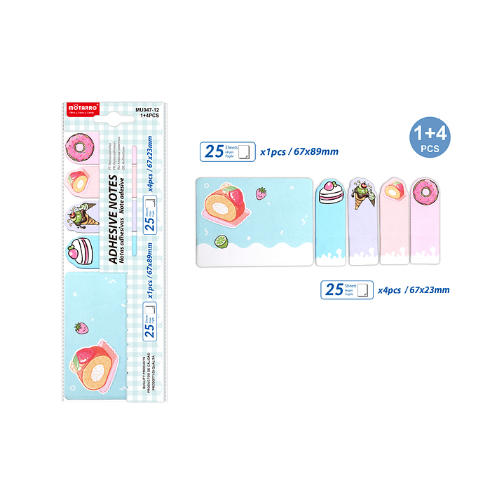 Notas Adhesivas Sweet 5 pcs 1