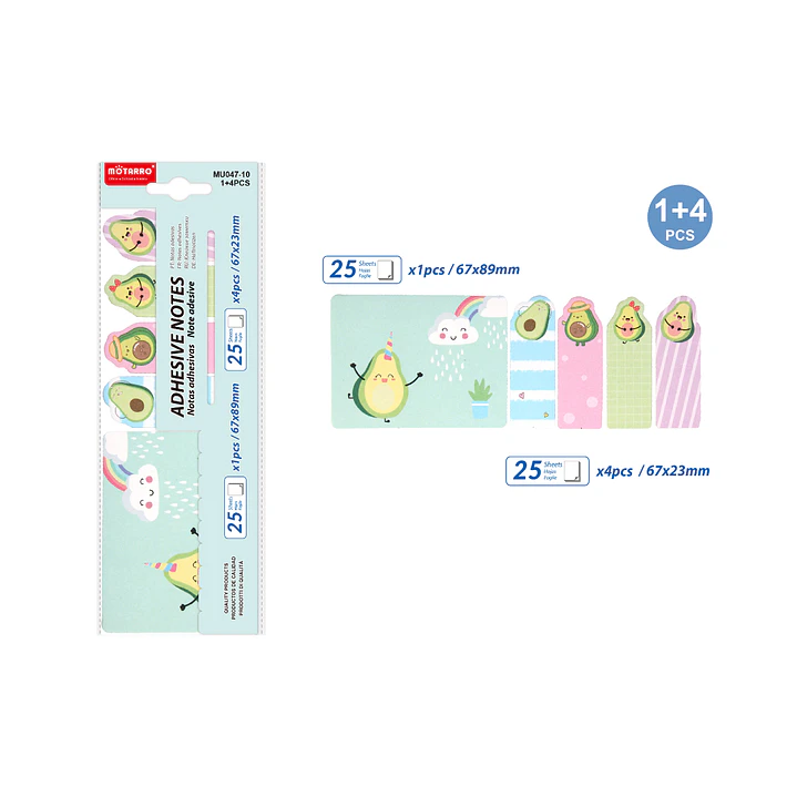 Notas Adhesivas Palta 5 pcs 1
