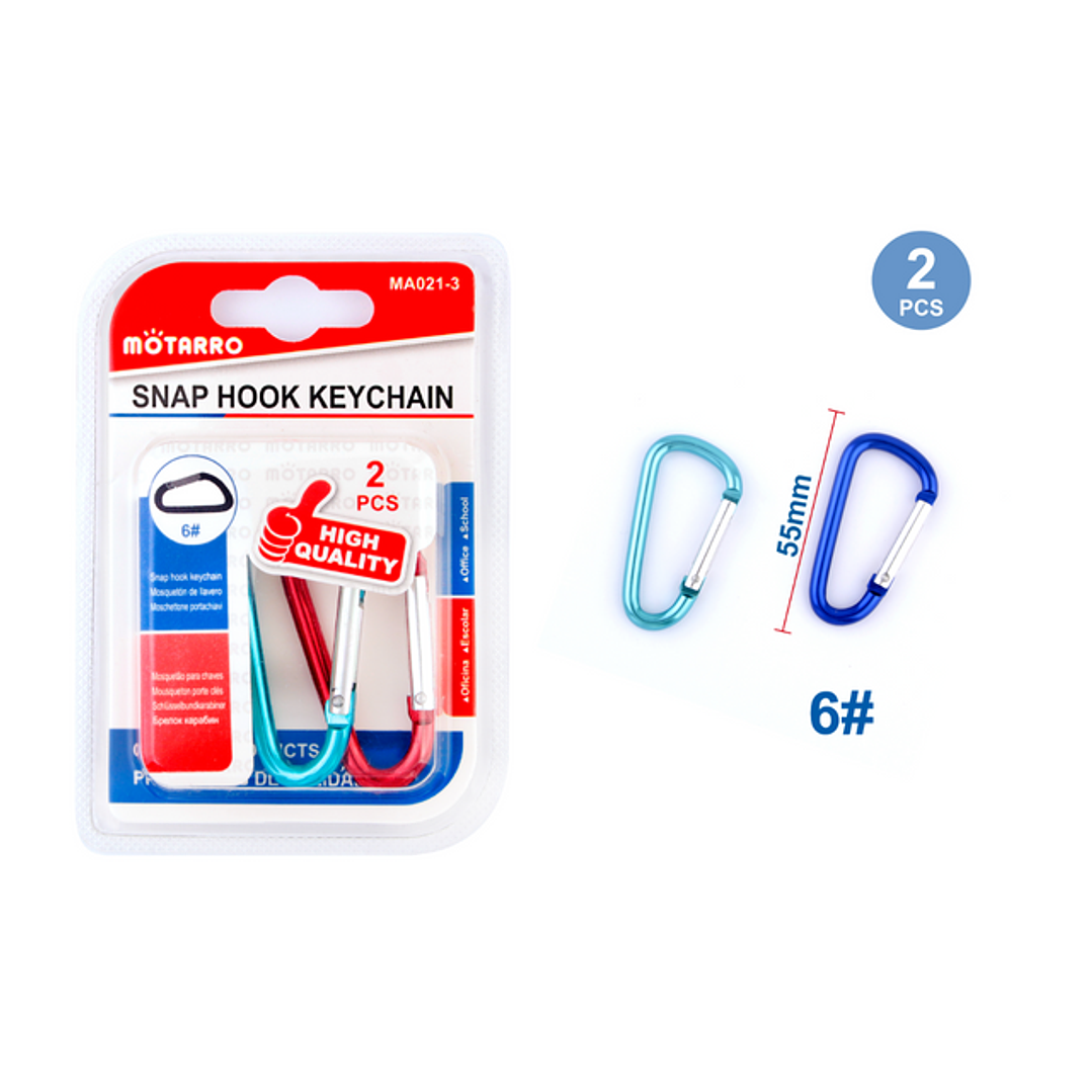 Llavero Metálico Multicolor 1