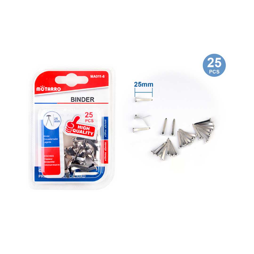 Chinche Mariposa 25Mm Plateado 15 Pcs 1