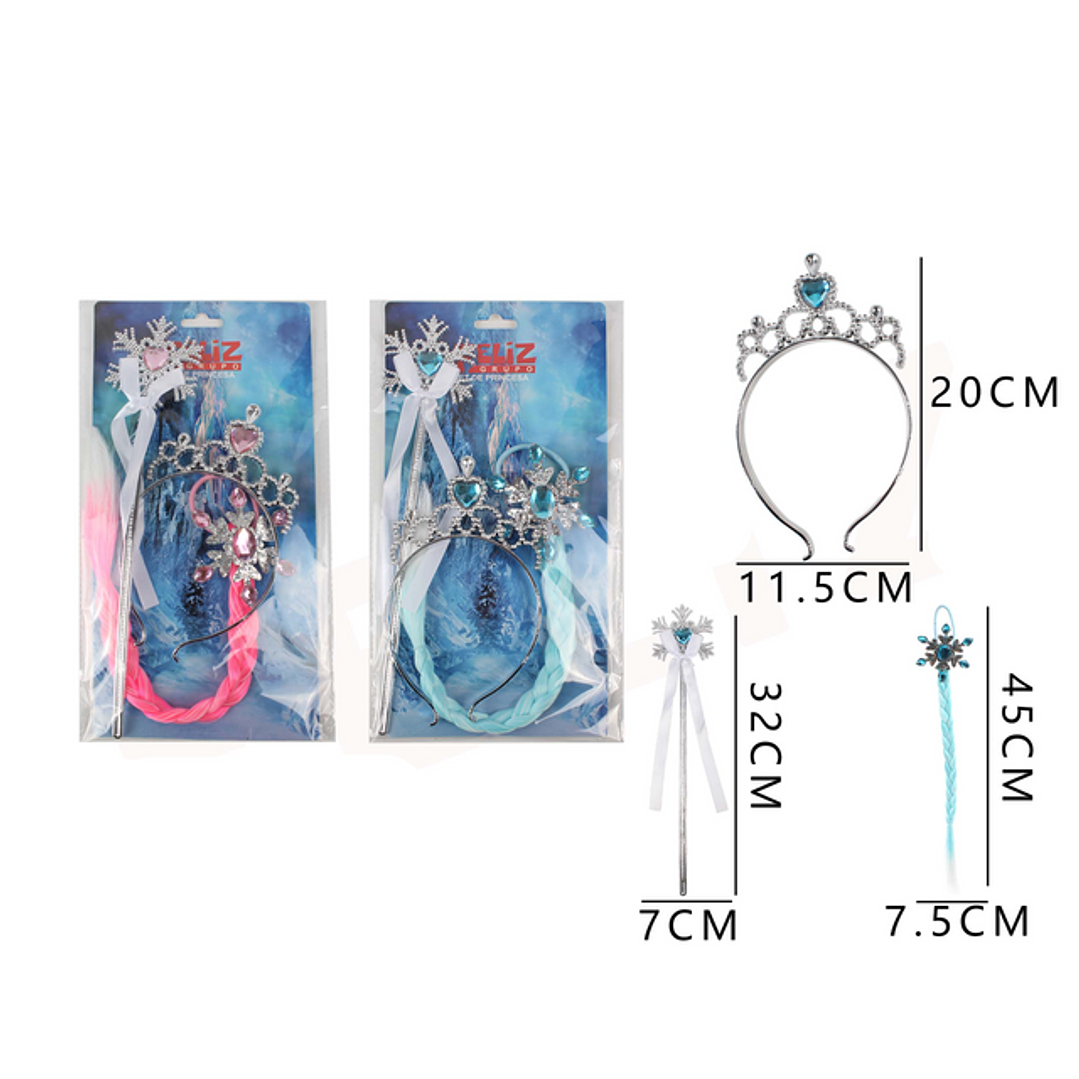 Set de Princesa con trenza 3 1
